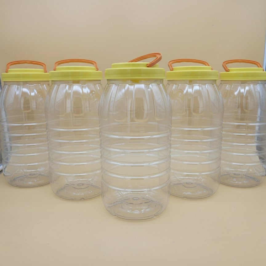 Słoiki z rączką 5l. MEGA zestaw 5szt.Topowy produkt do domu