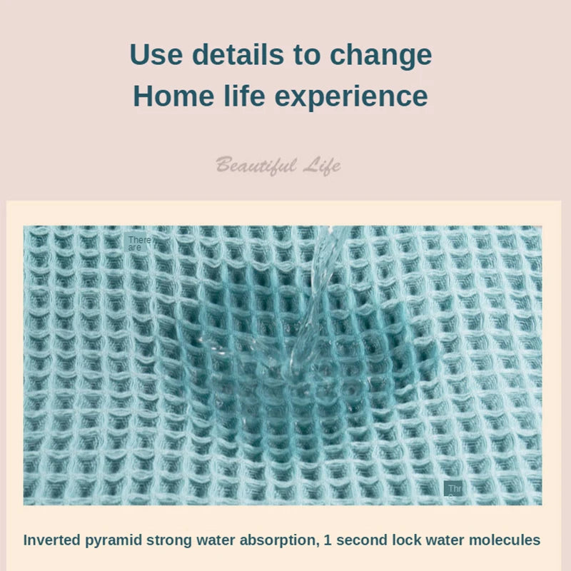 Sada bavlnených osušiek pre dospelých a deti.