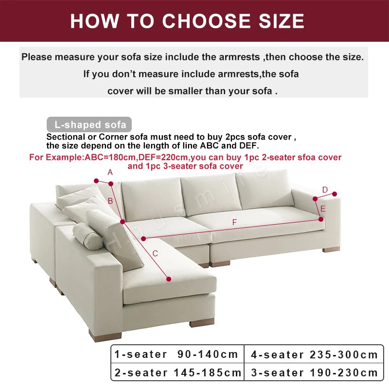 Geometrické poťahy na pohovky do obývačky Elastický poťah na rohovú pohovku.