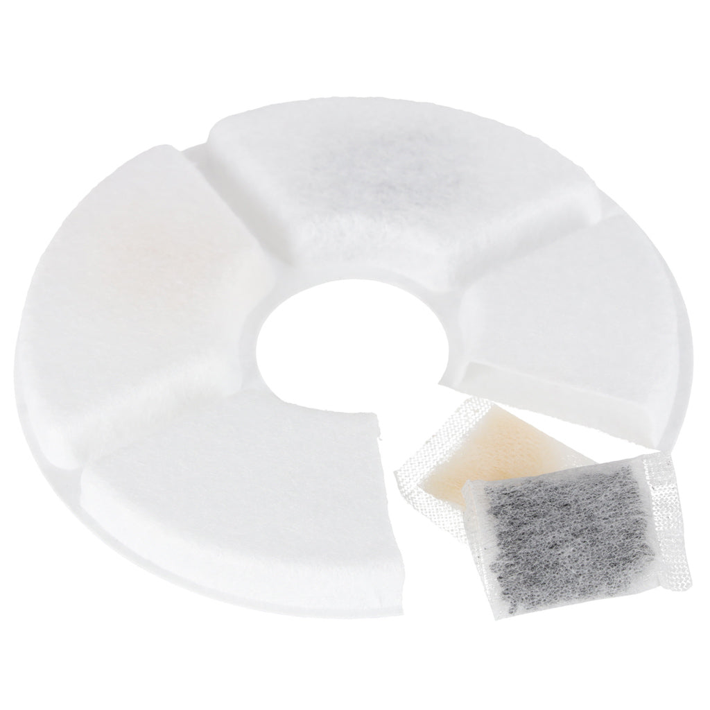 Fontánka na vodu pre psy, mačky a domáce zvieratá, automatická napájačka, LED, USB, 2,4 l, čistiaci filter