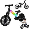 Rowerek biegowy Trike Fix Glow LED czarny , różowy , zielony
