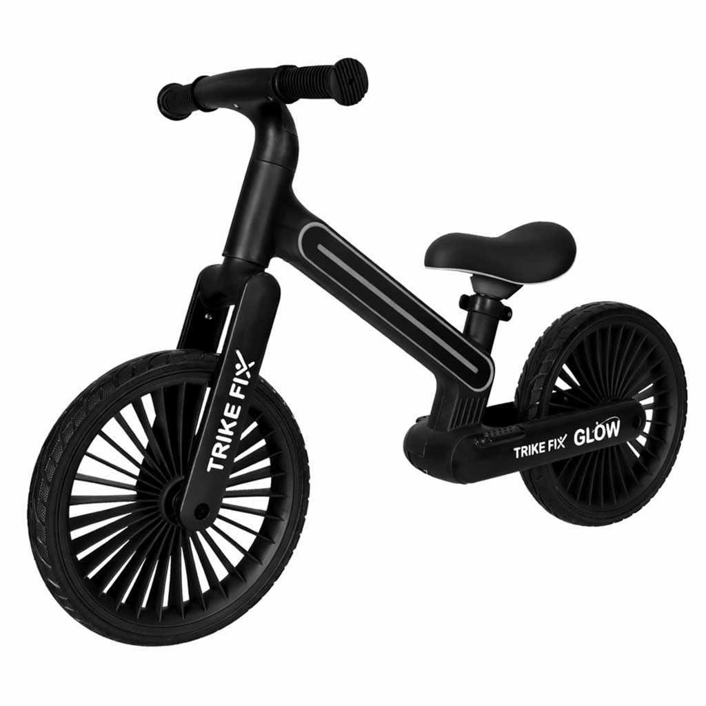 Rowerek biegowy Trike Fix Glow LED czarny , różowy , zielony