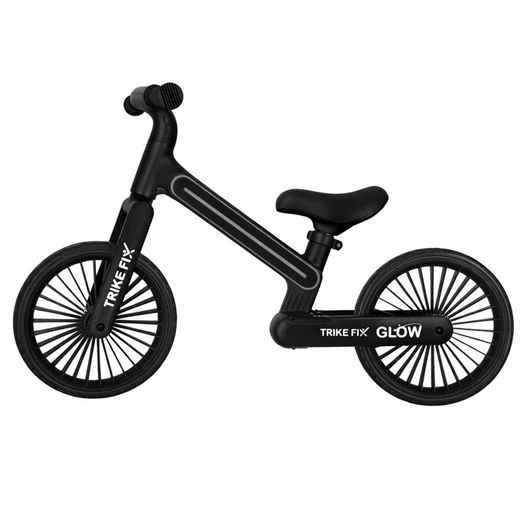 Rowerek biegowy Trike Fix Glow LED czarny , różowy , zielony