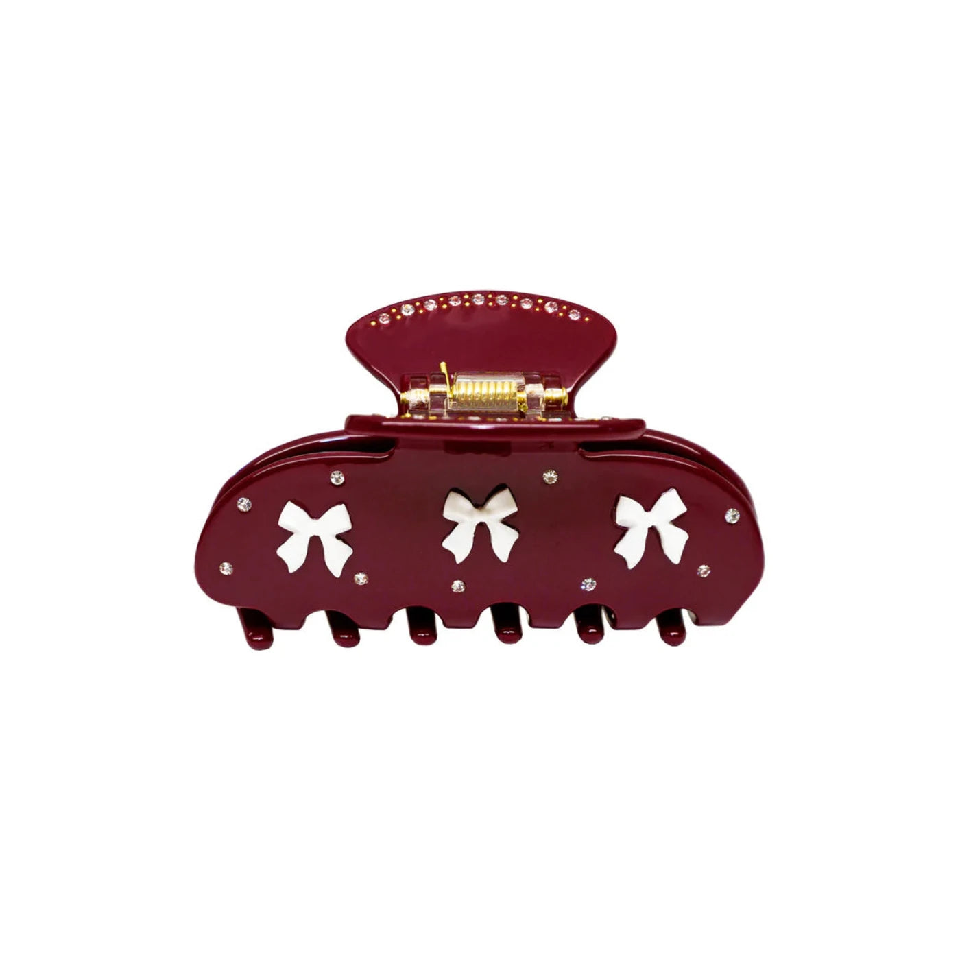 Spinka do włosów z kokardką dla kobiet i dziewcząt z octanu