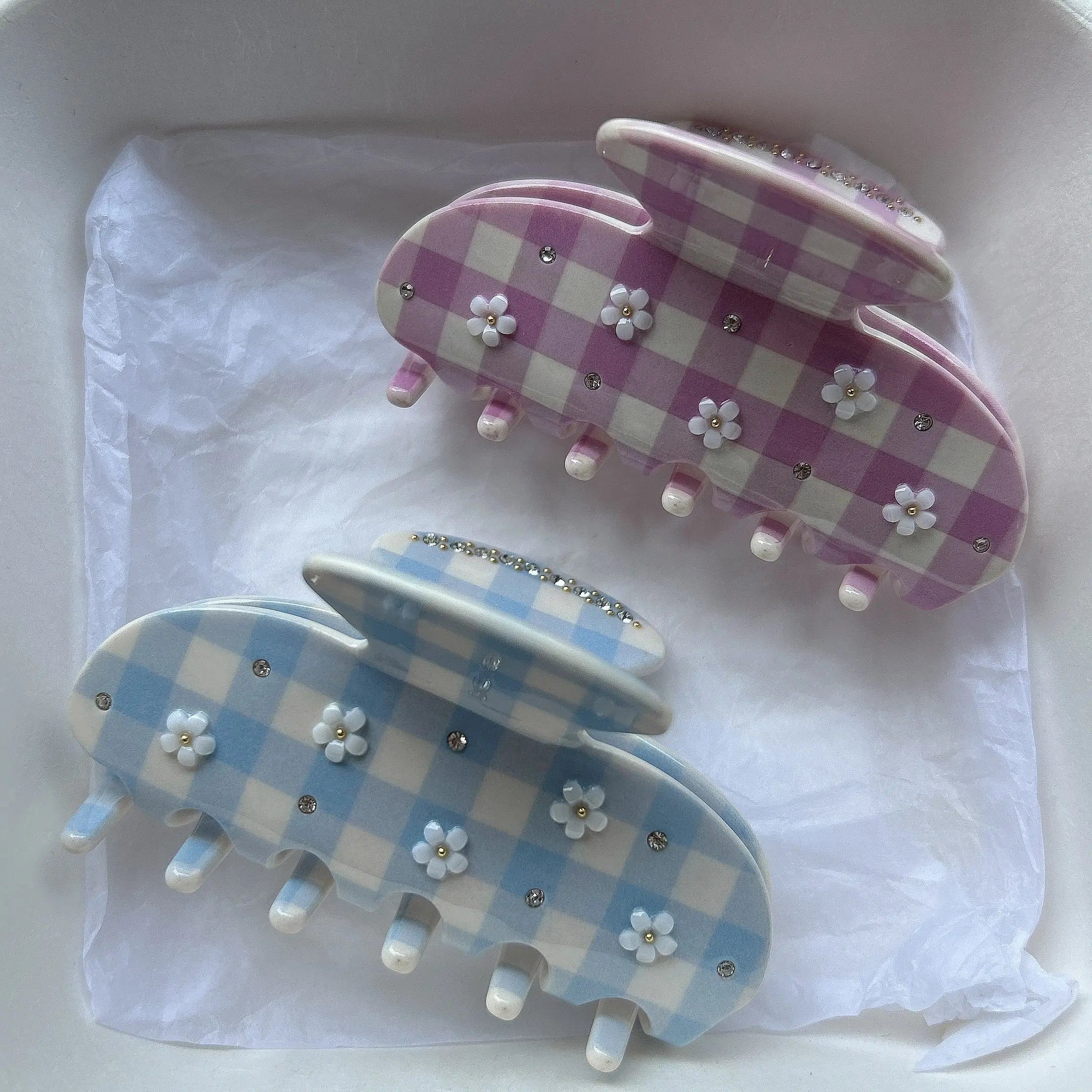 Spinka do włosów z kokardką dla kobiet i dziewcząt z octanu