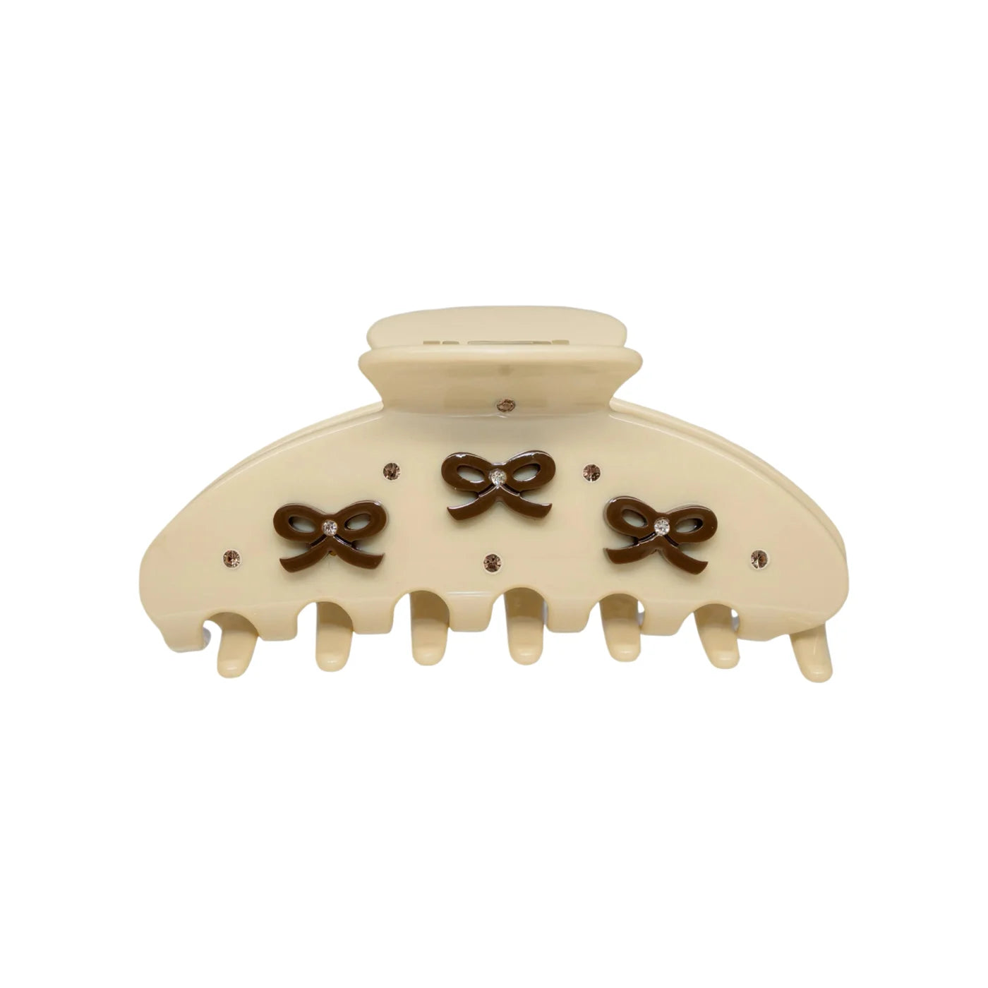 Spinka do włosów z kokardką dla kobiet i dziewcząt z octanu