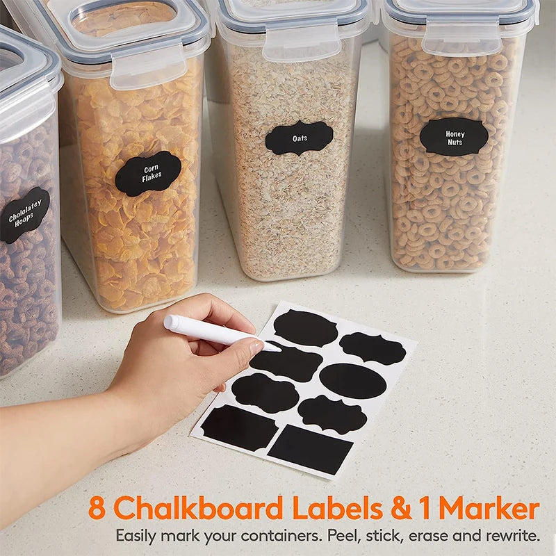 Pojemniki do przechowywania produktów sypkich i  innych