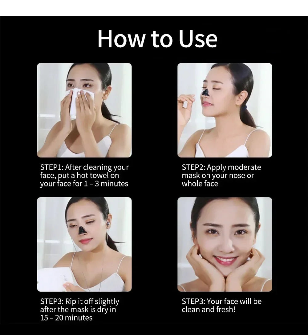 Maseczka usuwająca zaskórniki, zwężająca pory, głęboko oczyszczająca