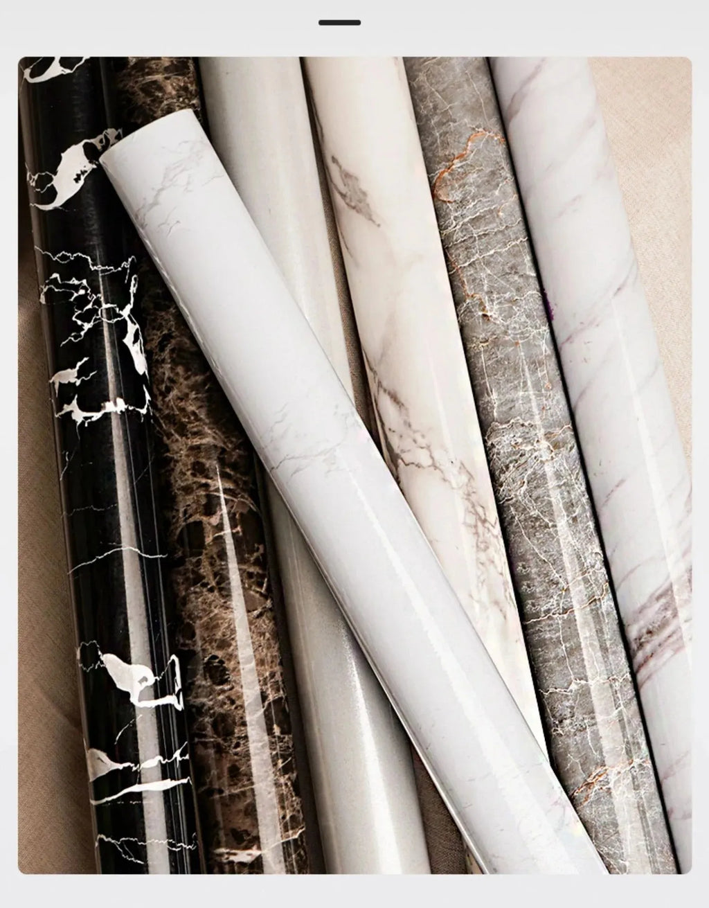 Marmurowa samoprzylepna tapeta winylowa wodoodporna