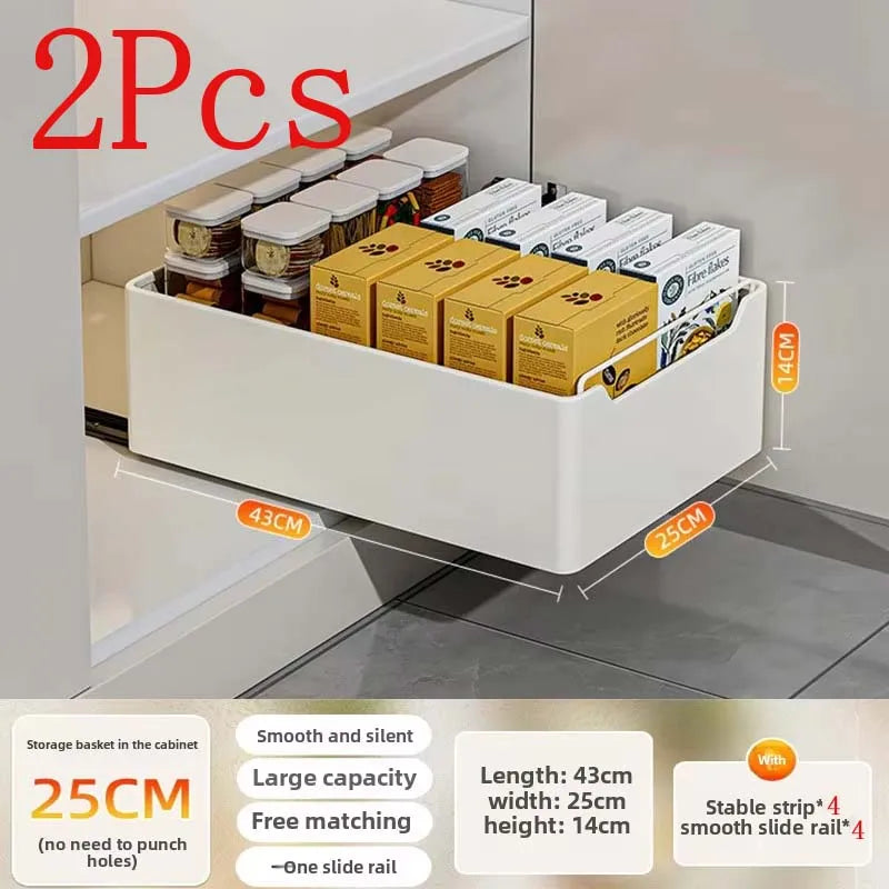 Nowy regał kuchenny z prowadnicami, szuflada kuchenna