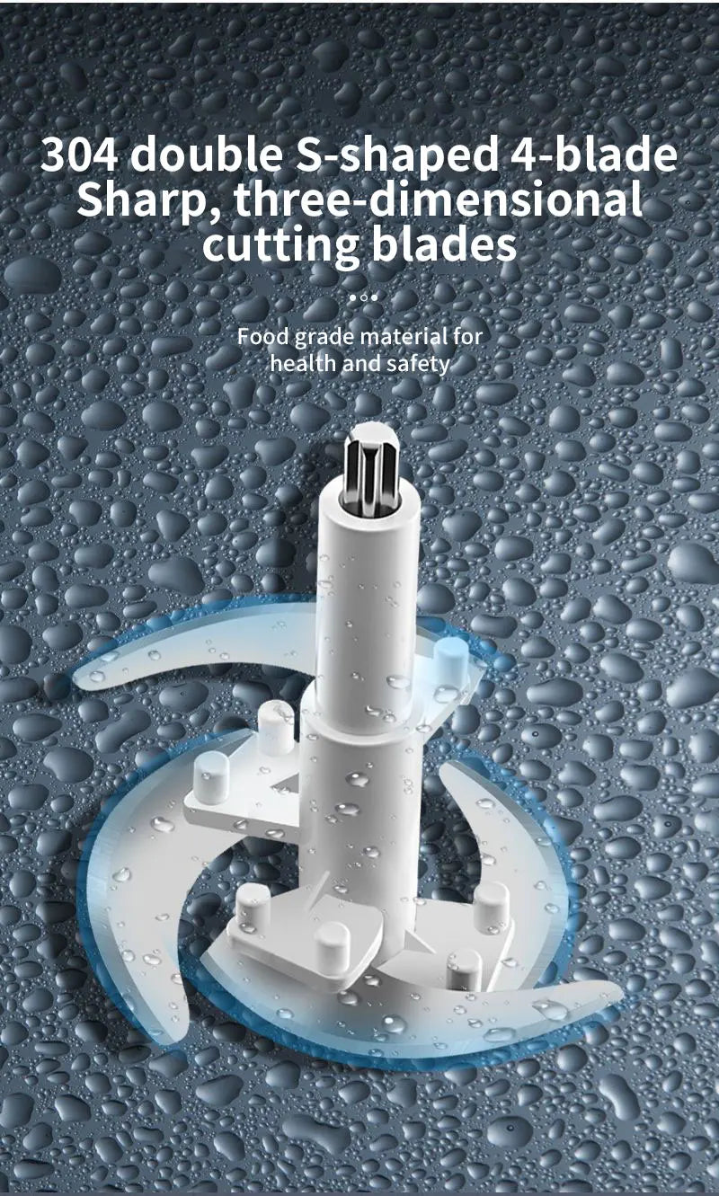 Elektryczna maszynka do mielenia mięsa 2L, dwubiegowa