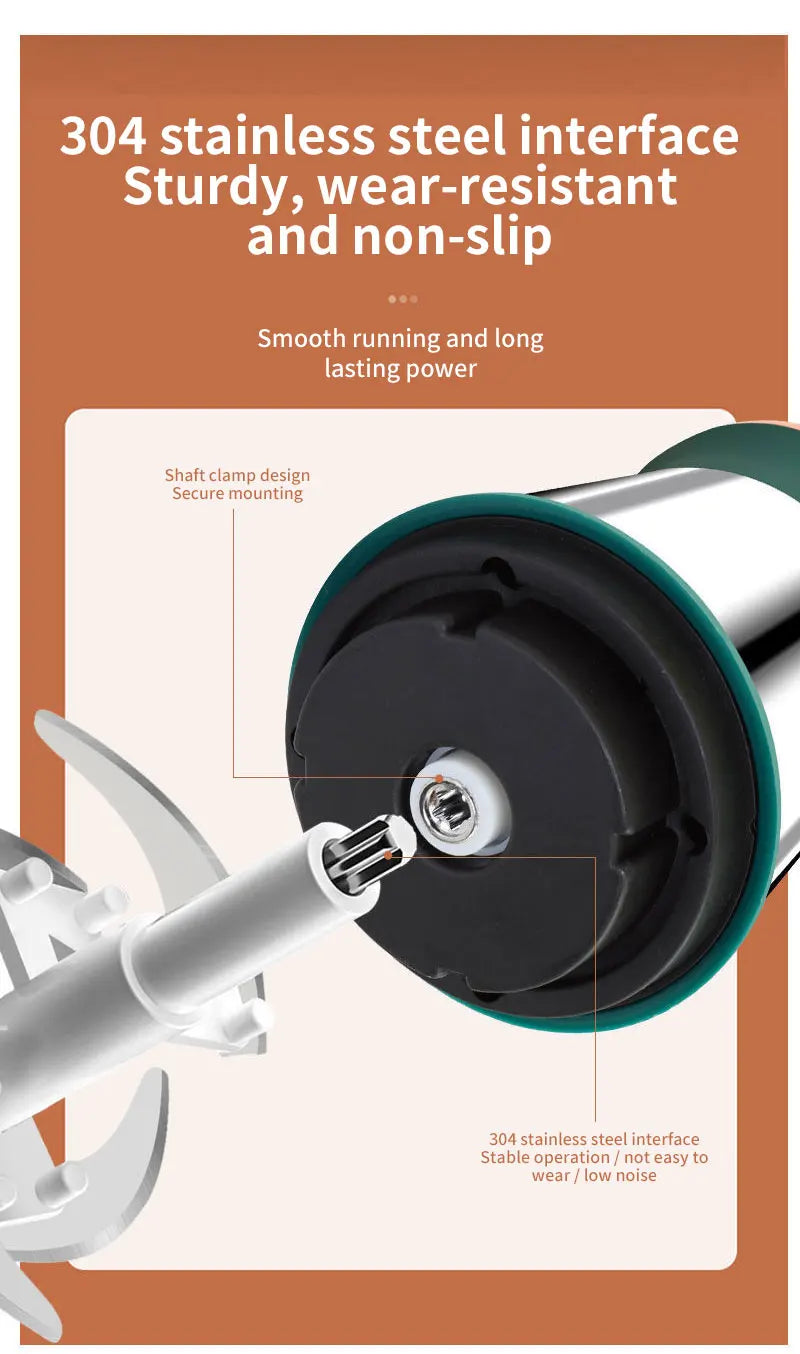 Elektryczna maszynka do mielenia mięsa 2L, dwubiegowa