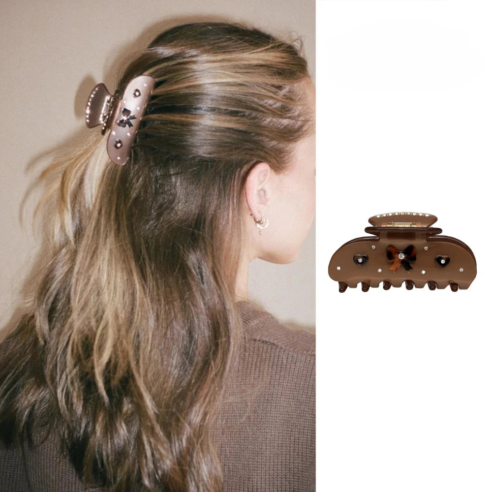 Spinki do włosów z wiśniami dla kobiet i dziewcząt.Różne modele