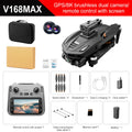 Pro MAX Dron GPS 8K Profesjonalna kamera HD 5G WIFI FPV 360° Unikanie przeszkód Bezszczotkowy Duży ekran.