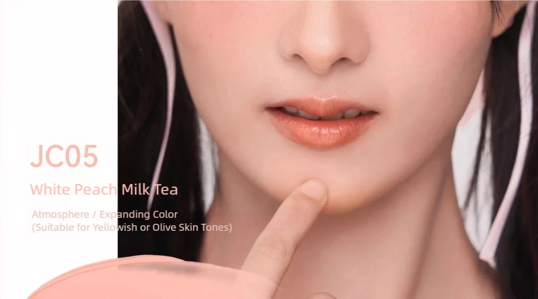 Róż do policzków Kolorowy makijaż twarzy Płynny róż JC04