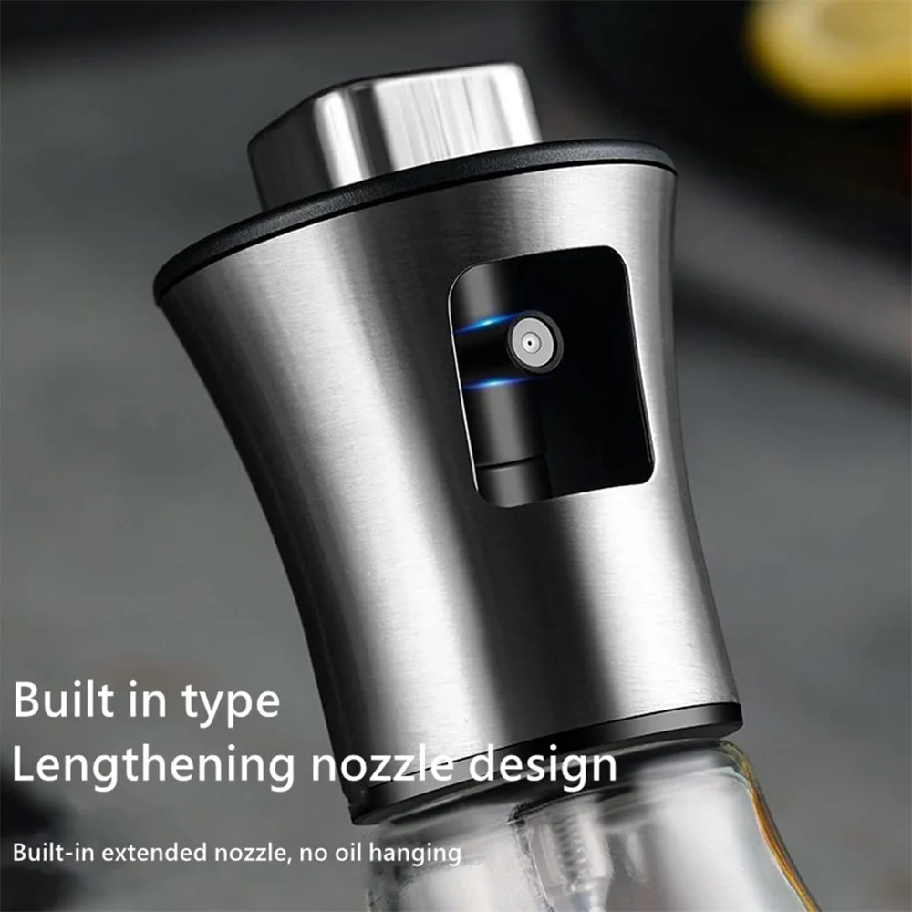 Olejarka, niezwykle precyzyjna butelka z rozpylaczem oleju