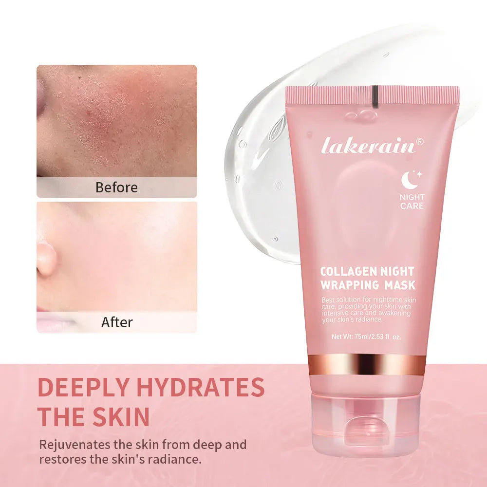 Koreańska głęboko działająca kolagenowa Peel Off Mask Face.