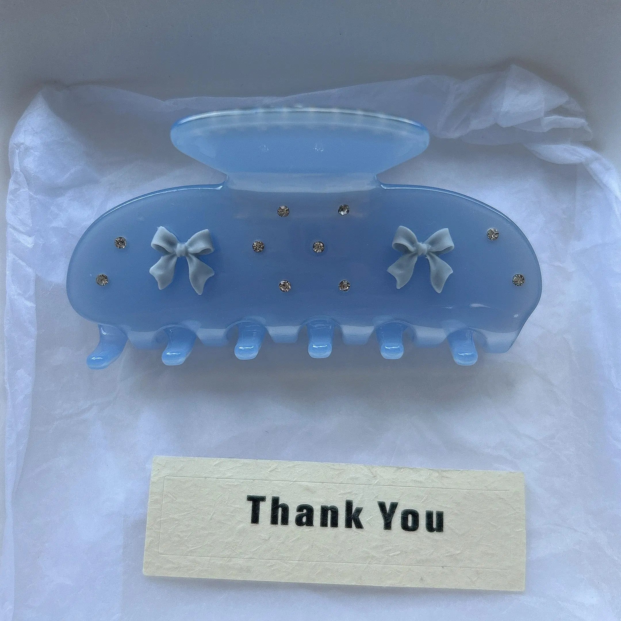 Spinka do włosów z kokardką dla kobiet i dziewcząt z octanu