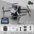 Nowy profesjonalny dron L600 Pro Max z kamerą 8K, 3-osiowym gimbalem, Wi-Fi, funkcją omijania przeszkód 360°, dużym ekranem FPV i bezszczotkowym silnikiem RC.