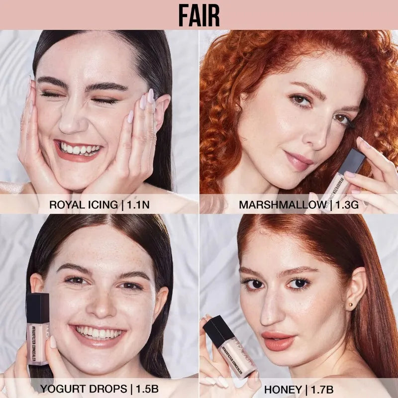 Nawilżający, długotrwały, lekki podkład do makijażu w płynie