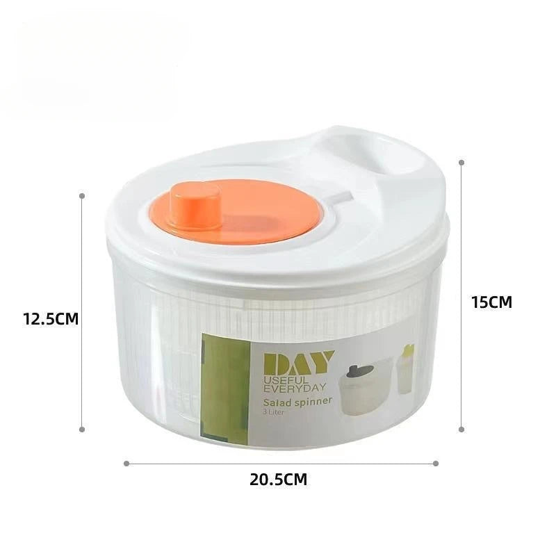Wielofunkcyjna ręczna suszarka do warzyw - wirówka do sałatek.