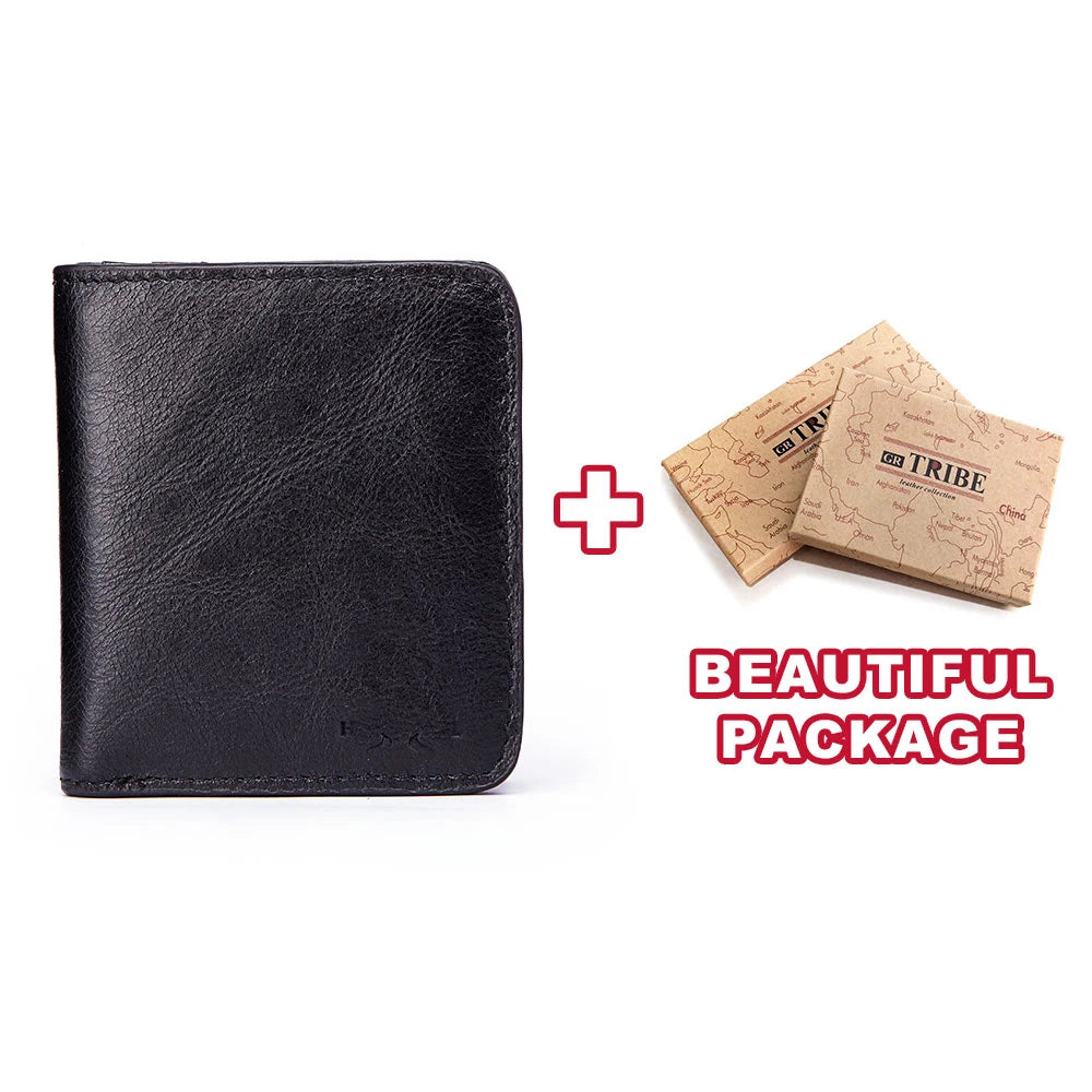 KAVIS portfel na karty.Portfel z prawdziwej skóry Portfel męski.