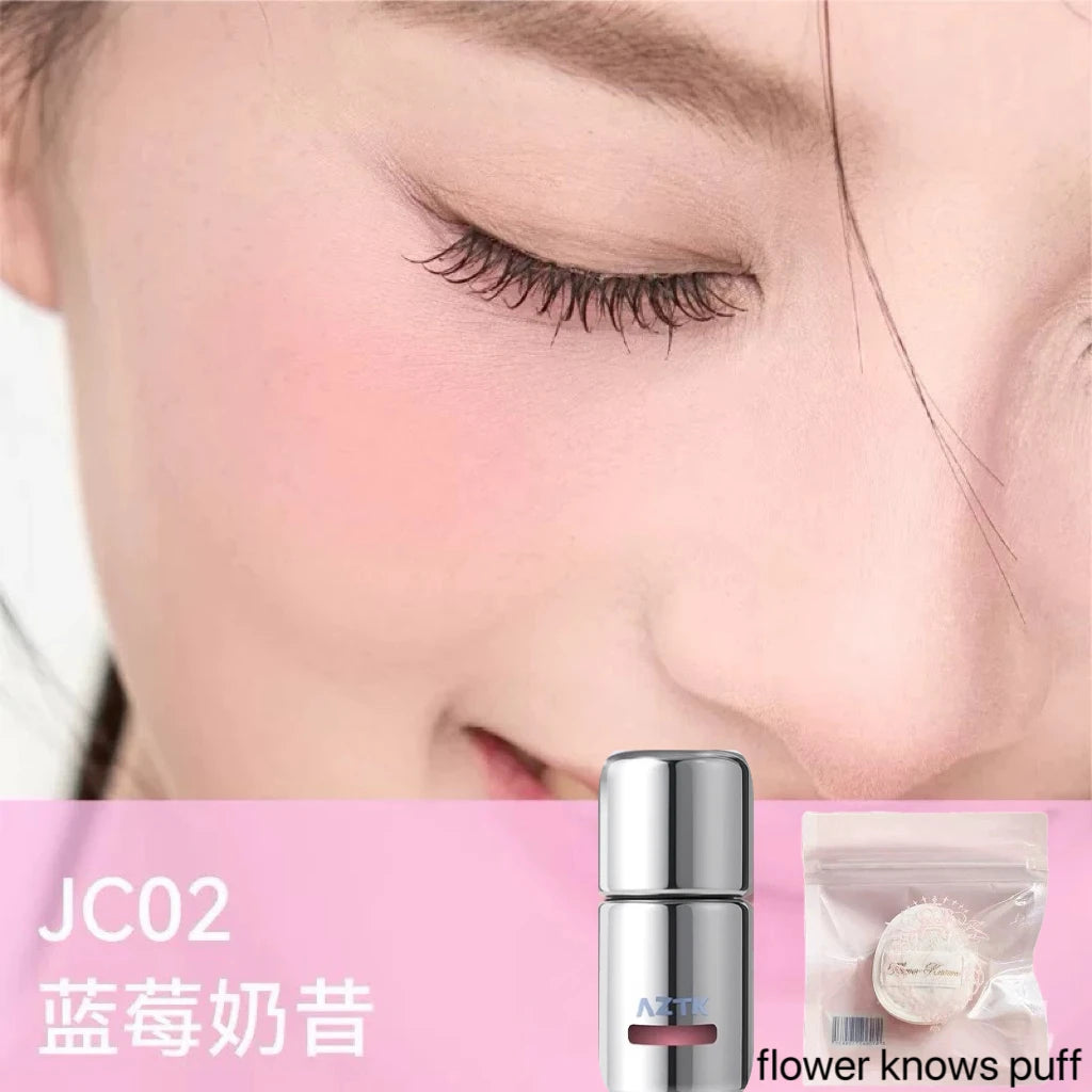 AZTK Płynny róż do policzków Jello Color Powder JC04 nawilżający.