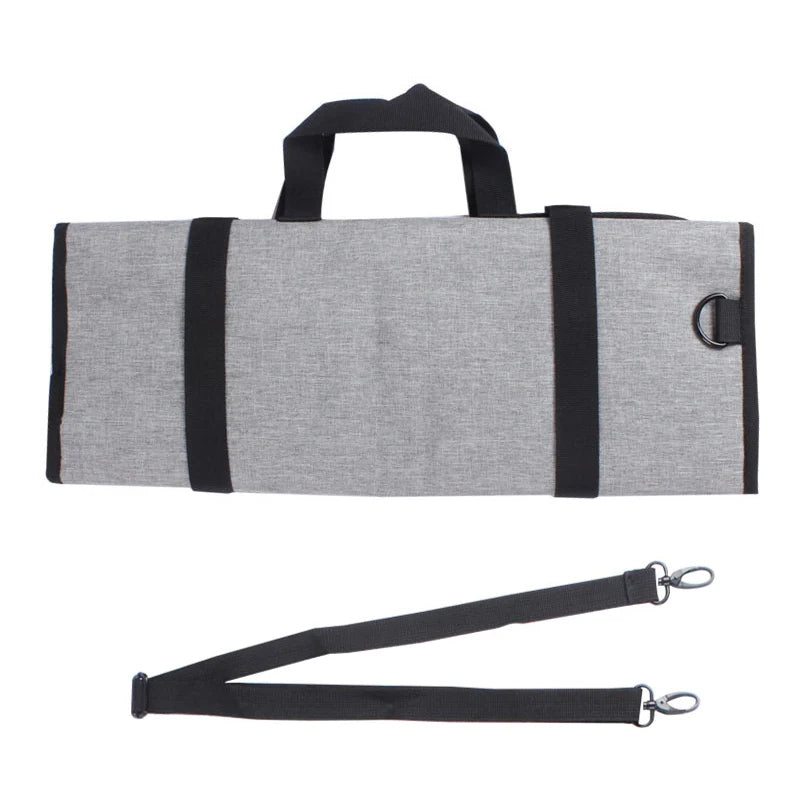 16-komorowa torba na noże szefa kuchni do użytku na świeżym powietrzu.