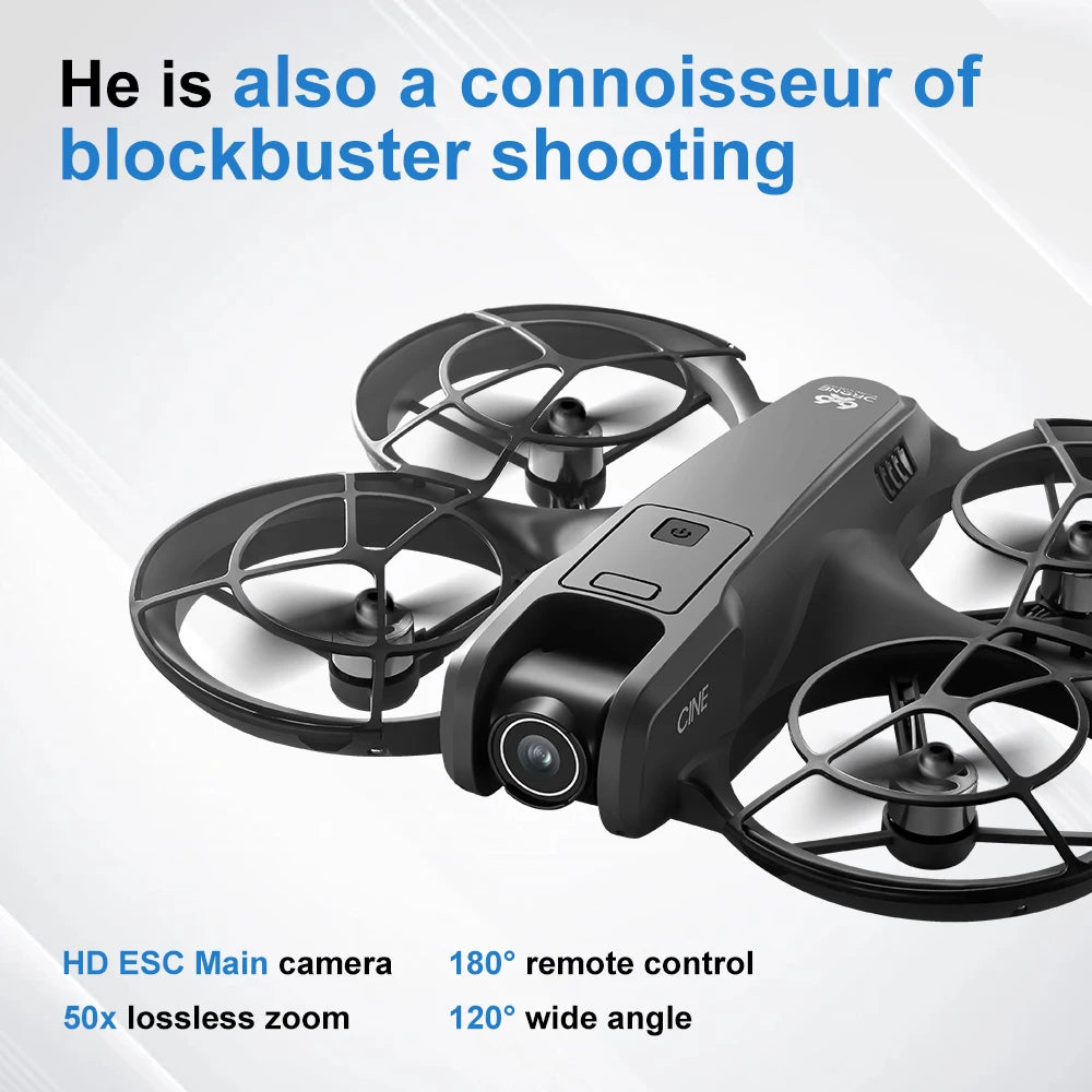 Xiaomi Mjia MINI V666 Drone 4K Profesjonalny WIFI 5G Dron z funkcją omijania przeszkód Bezszczotkowy Tryb bezgłowicowy RC Quadcopter Zabawki
