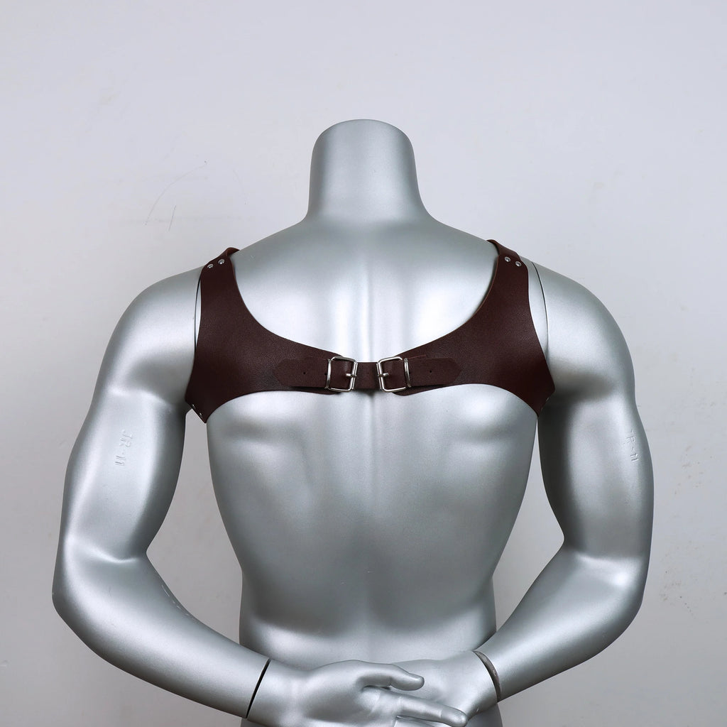 Szelki Męskie do spodni skórzane. Dwa kolory , brązowe i czarne