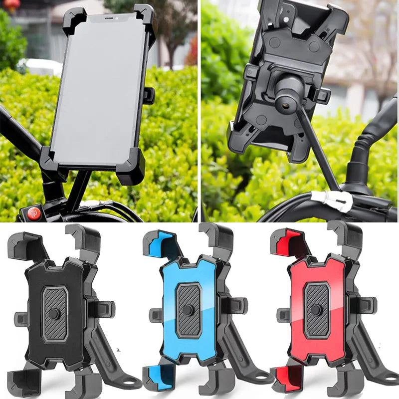 Univerzálny držiak na elektrické bicykle, motocykle alebo kolobežky otočný o 360°, príslušenstvo pre motocykle