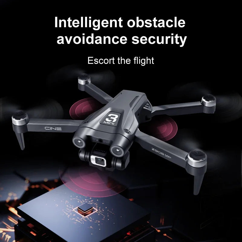 Z908 Pro /MAX Drone 8K Podwójna kamera ESC Profesjonalne kamery Dron Optyczne pozycjonowanie przepływu Unikanie przeszkód Quadcopter