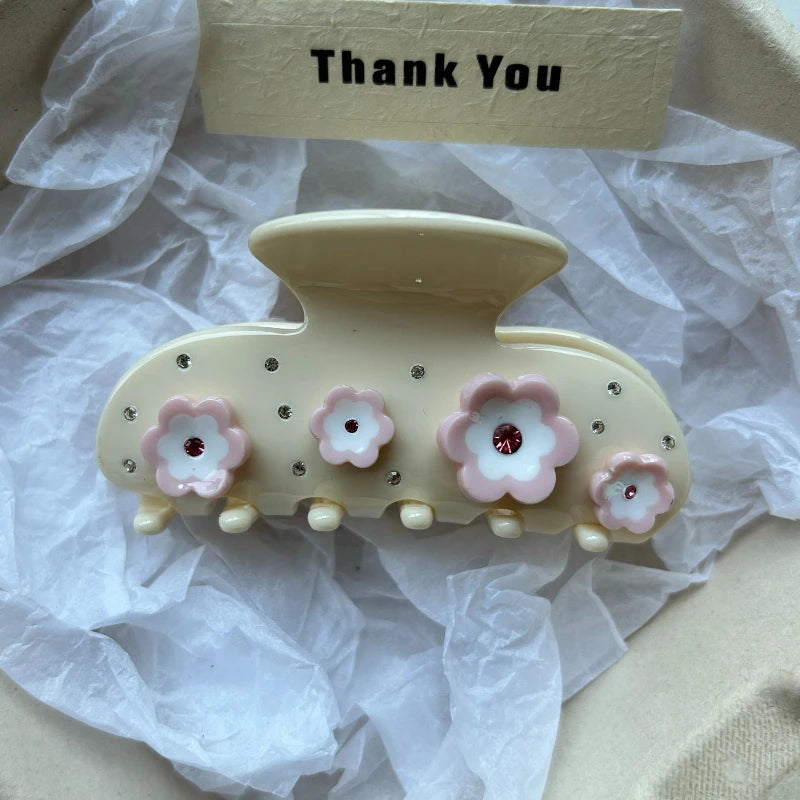 Spinka do włosów z kokardką dla kobiet i dziewcząt z octanu