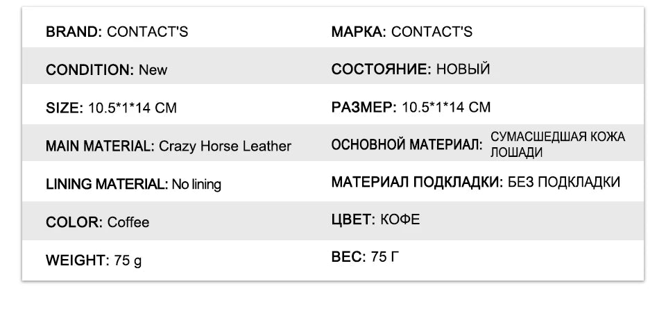 Portfel CONTACT na paszport ,etui na karty, podróżny dla mężczyzn.