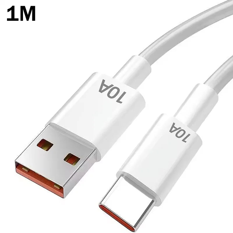 5 v 1 GaN USB C nabíjačka, 240W rýchlonabíjací adaptér, 10A kábel USB-C, 3PD 2USB QC3.0 nabíjačka pre iPhone 16, Samsung a Xiaomi