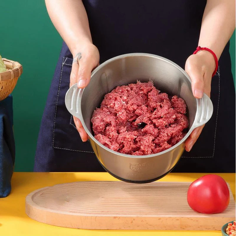 Elektryczna maszynka do mielenia mięsa 2L, dwubiegowa