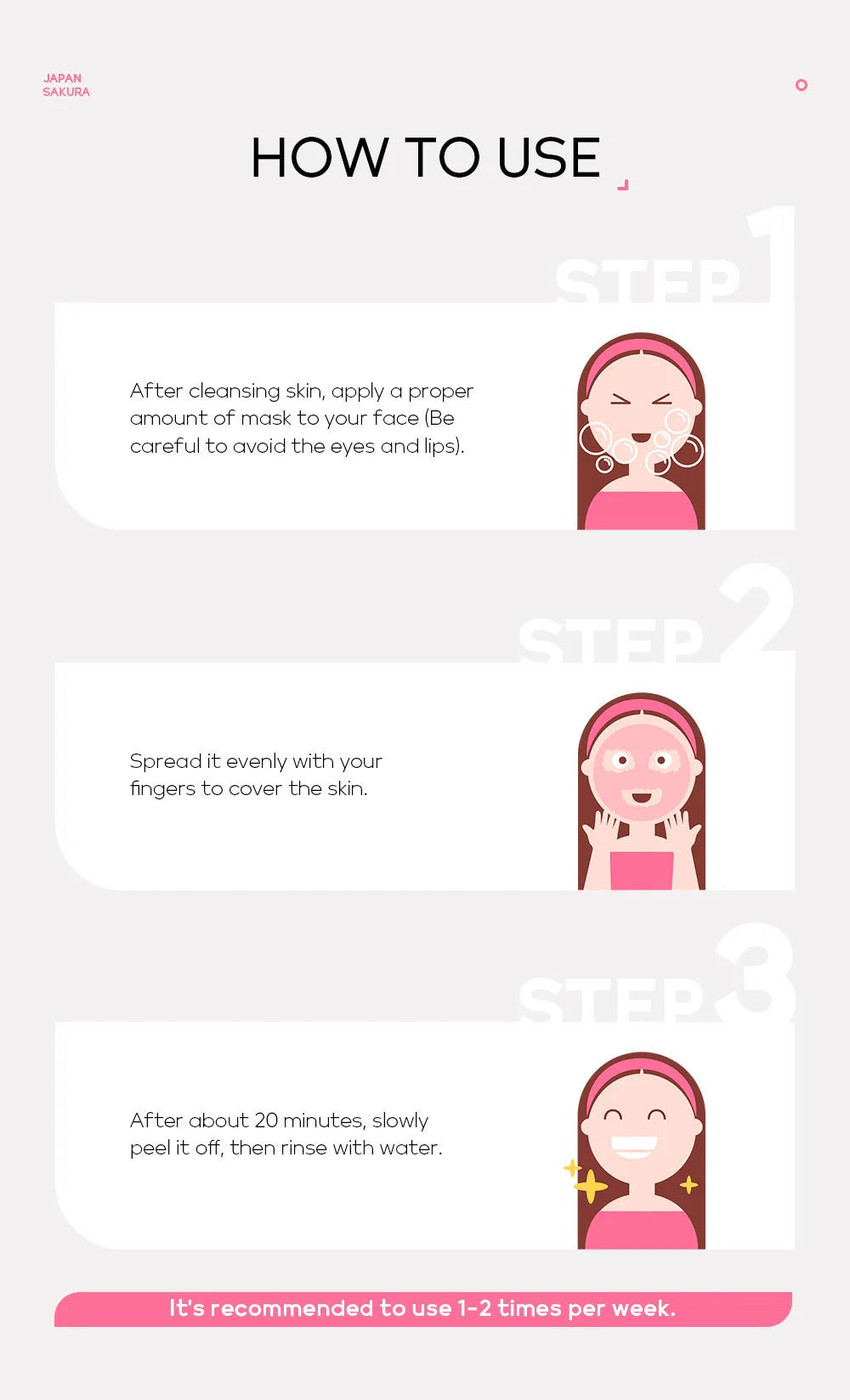 LAIKOU 24K złota maseczka złuszczająca do twarzy Sakura zrywana.