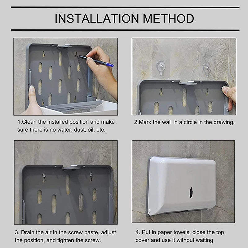 Neperforovaný dávkovač vreckoviek. Krabička na papierové vreckovky.