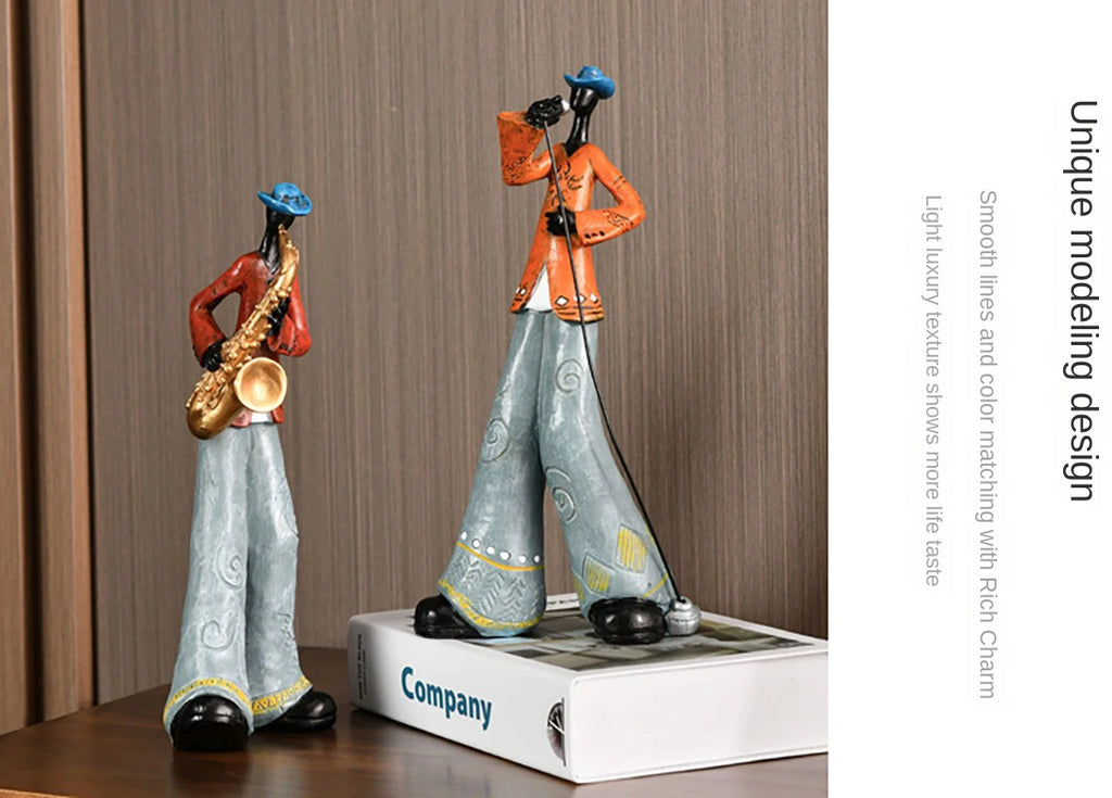 Kreatívna dekorácia kapely. Model hudobného nástroja.