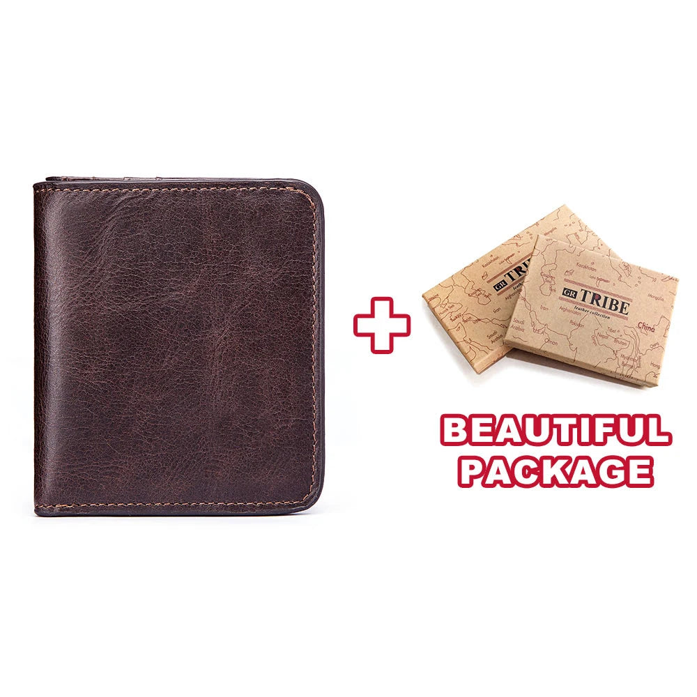 KAVIS portfel na karty.Portfel z prawdziwej skóry Portfel męski.