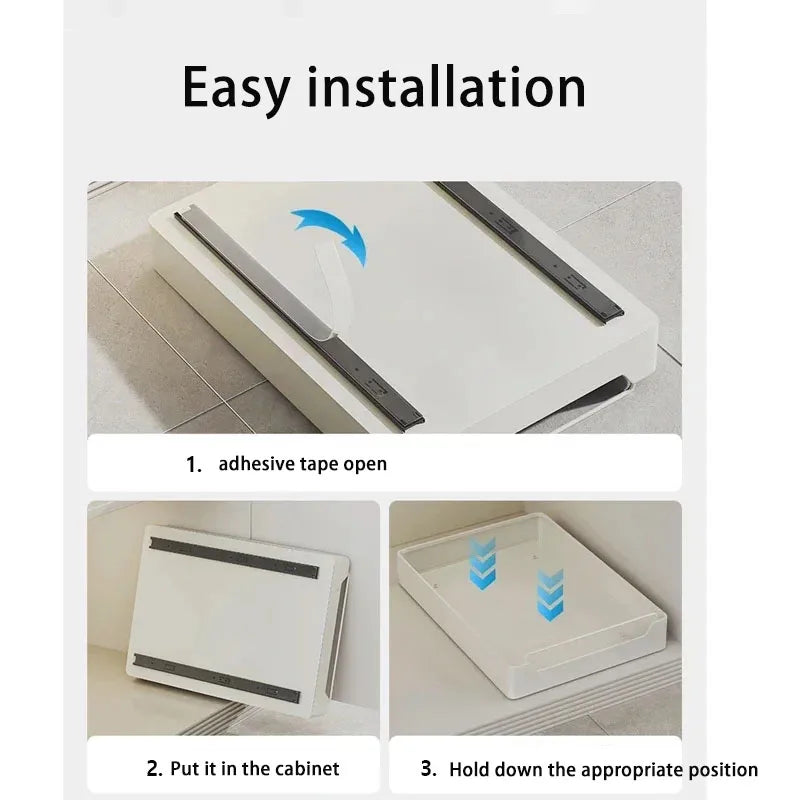 Nowy regał kuchenny z prowadnicami, szuflada kuchenna