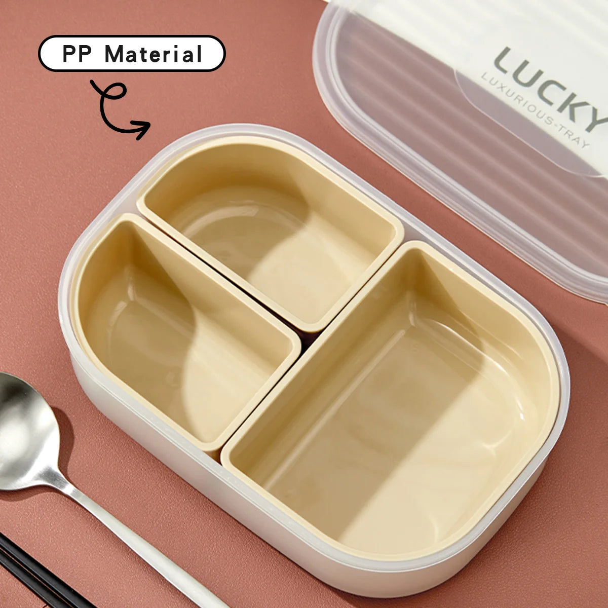 Plastikowe pudełko na lunch przenośne pojemne pudełko na owoce.