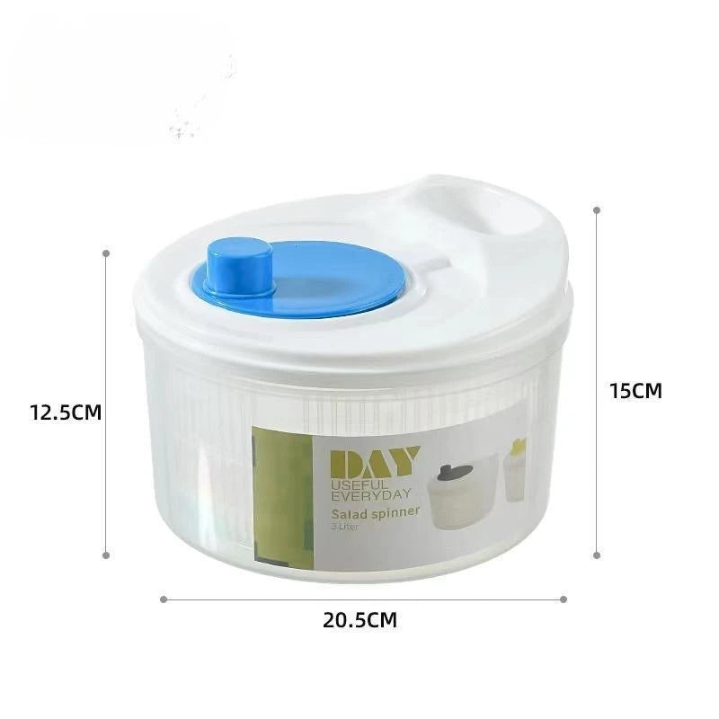Wielofunkcyjna ręczna suszarka do warzyw - wirówka do sałatek.