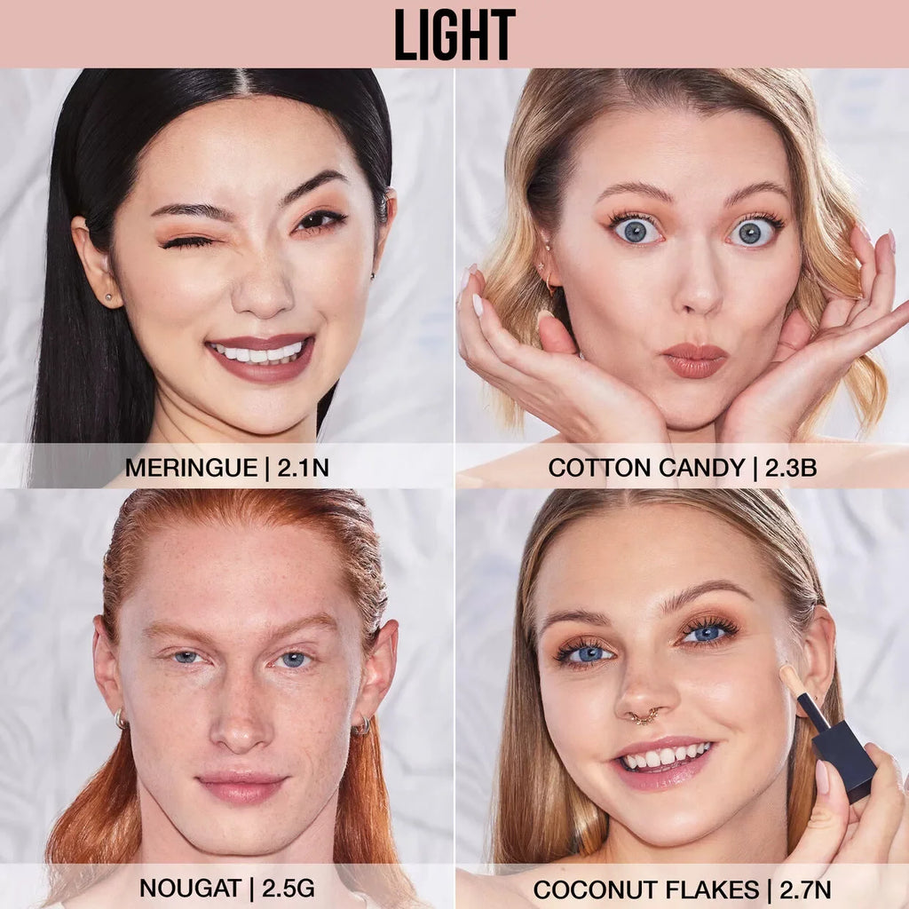 Nawilżający, długotrwały, lekki podkład do makijażu podkład w płynie