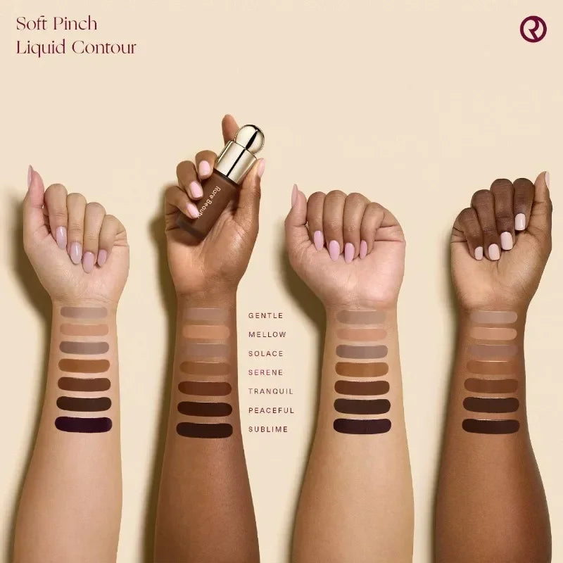 3D Bronzer Odcień Smooth Highlight Mirror Trwały Naturalny cień .