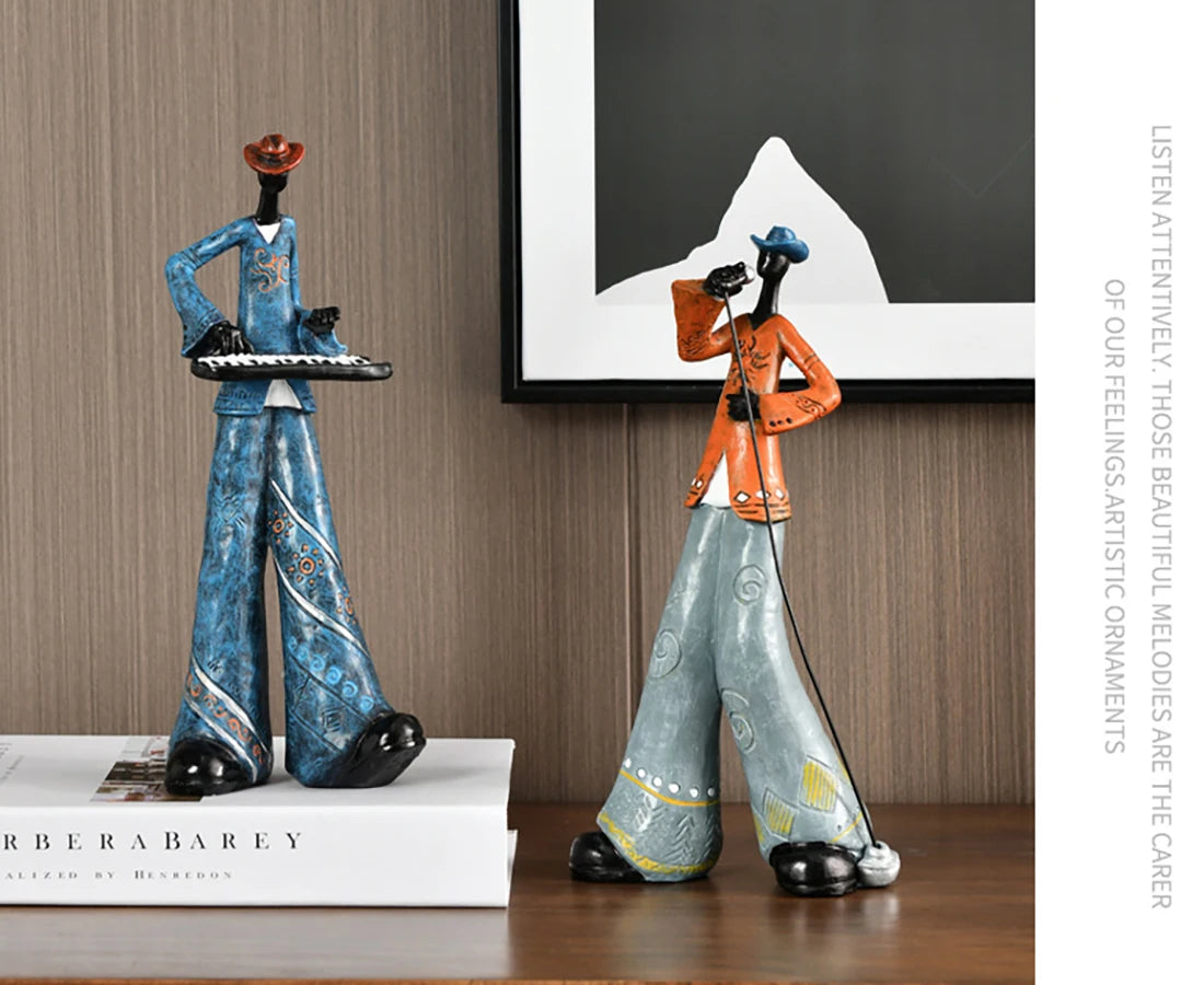 Kreatívna dekorácia kapely. Model hudobného nástroja.