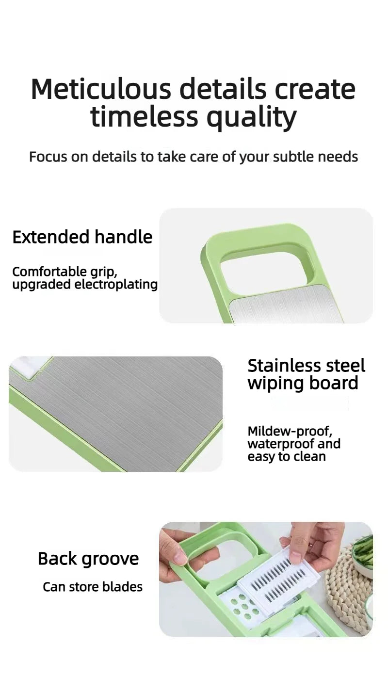 Ręczna tarka wielofunkcyjna do warzyw, krajalnica do ziemniaków