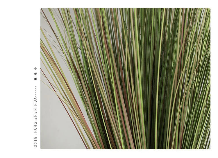 Nowe sztuczne rośliny 98 cm, 2 sztuki, zielona trawa