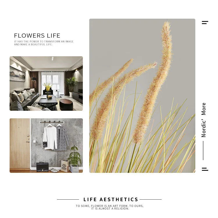 Nowe sztuczne rośliny 98 cm, 2 sztuki, zielona trawa