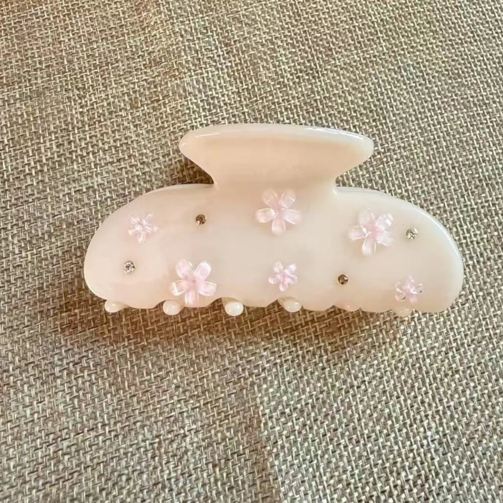 Spinka do włosów z kokardką dla kobiet i dziewcząt z octanu